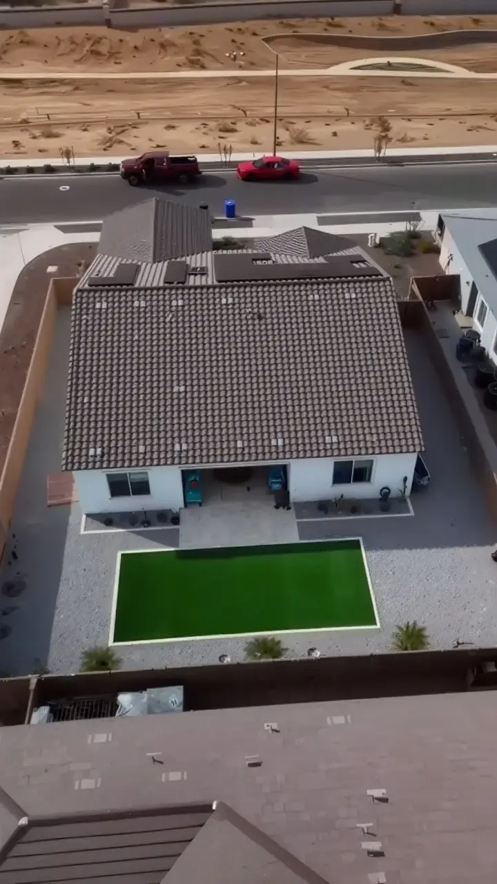 Backyard hardscaping project by Country View Hardscapes in Arizona