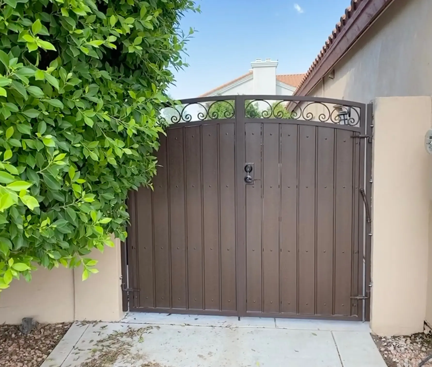 Custom Gates and Fencing project by Country View Hardscapes in Arizona
