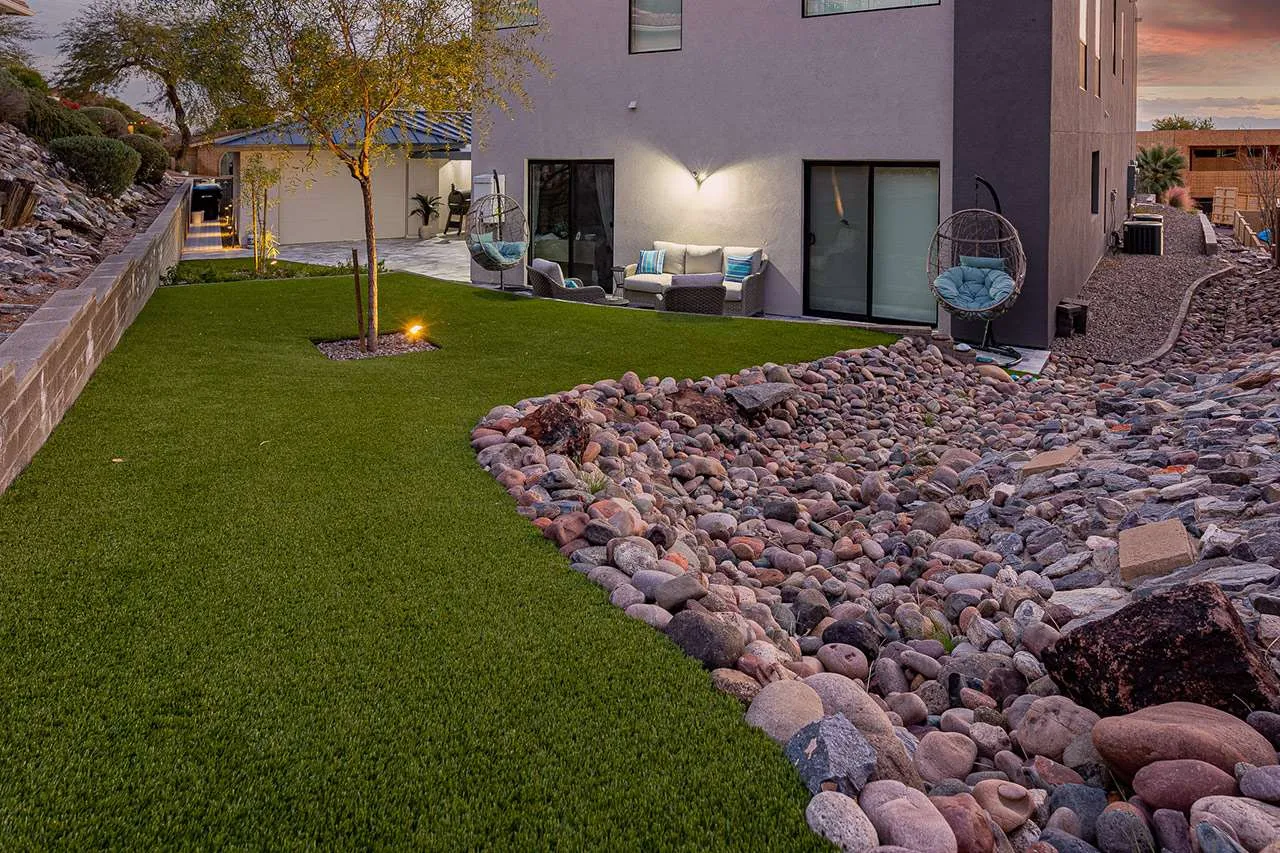 Drainage and Grading Solutions project by Country View Hardscapes in Arizona