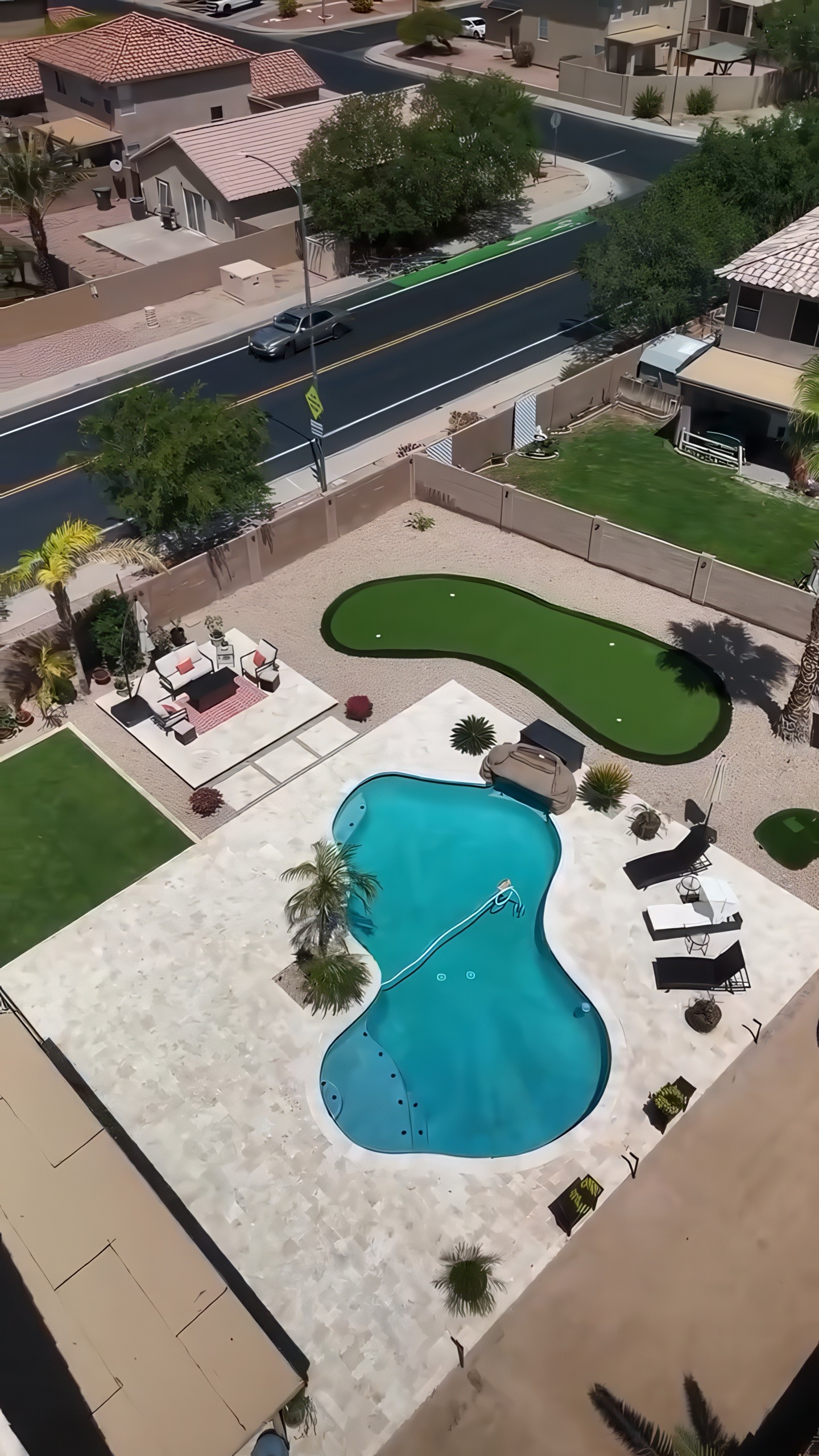 Pool Decking project by Country View Hardscapes in Arizona